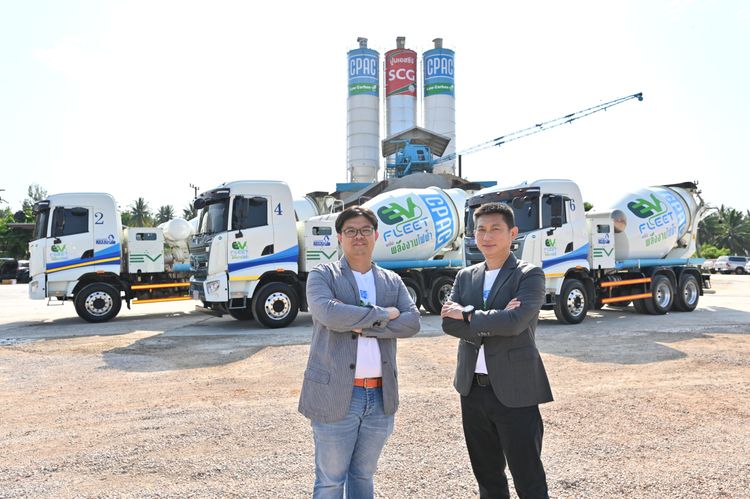 CPAC มุ่งขับเคลื่อนสังคมคาร์บอนต่ำด้วย EV Mixer Truck ประเดิม Business Partner ซีแพคทับสะแก แฟรนไชส์รายแรก ชูแนวทางบริหารต้นทุน และลดโลกร้อน